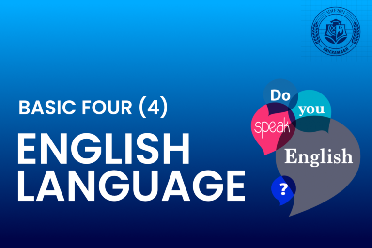 BASIC 4: ENGLISH LANGUAGE